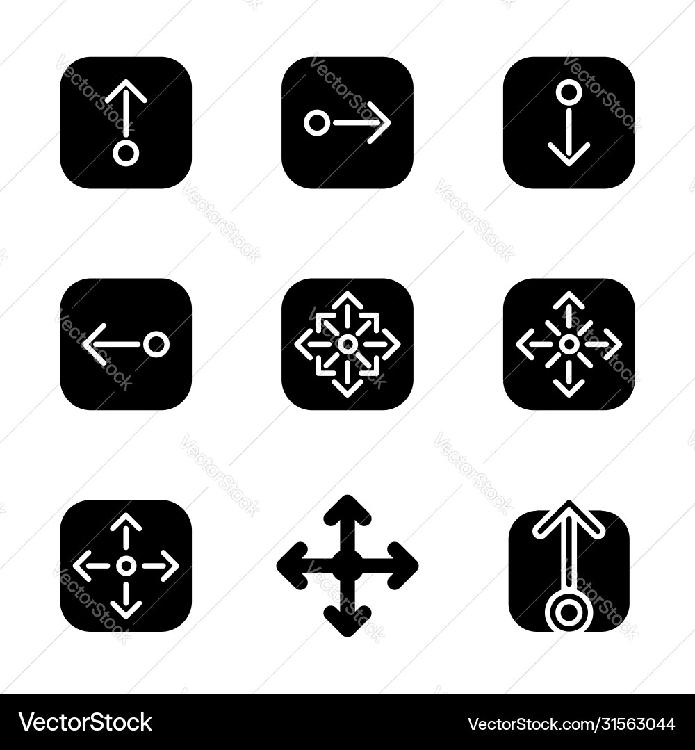 Pfeilsymbol Satz 2 enthalten Pfeilinterfacesentialweb Pfeilsymbol Satz 2 enthalten Pfeilinterfacesentialweb vektorbild