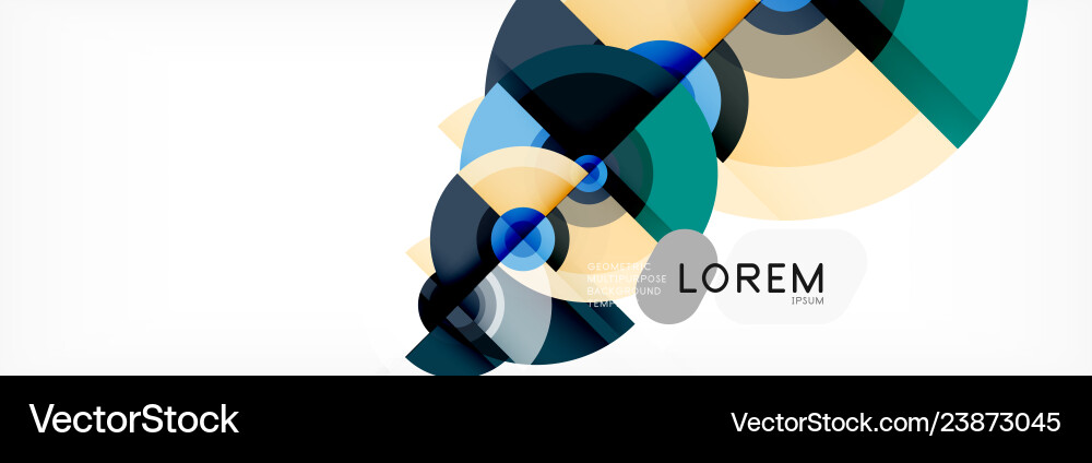 Abstract background circle design Abstract background circle design Vector Image
