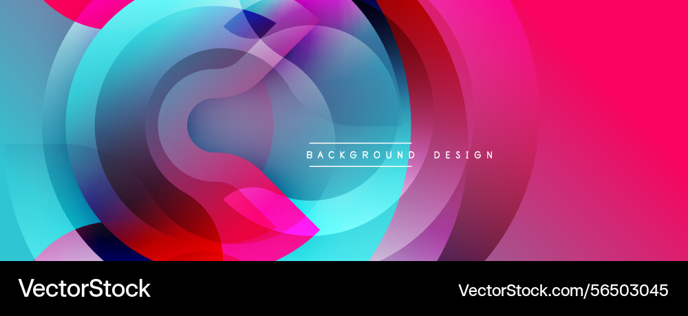 Abstract colorful layers create dynamic circular Abstract colorful layers create dynamic circular vector image