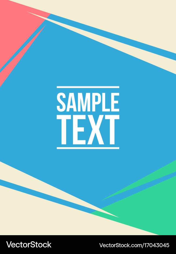 Collection stock pattern style abstract background Vector Image