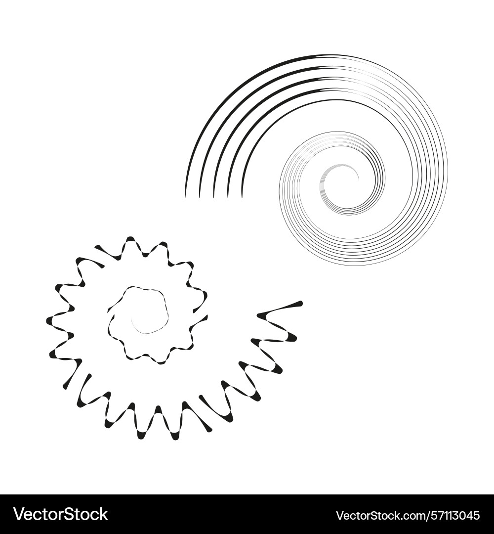 Gearlike shape symbol sharp edges circular Gearlike shape symbol sharp edges circular vector image