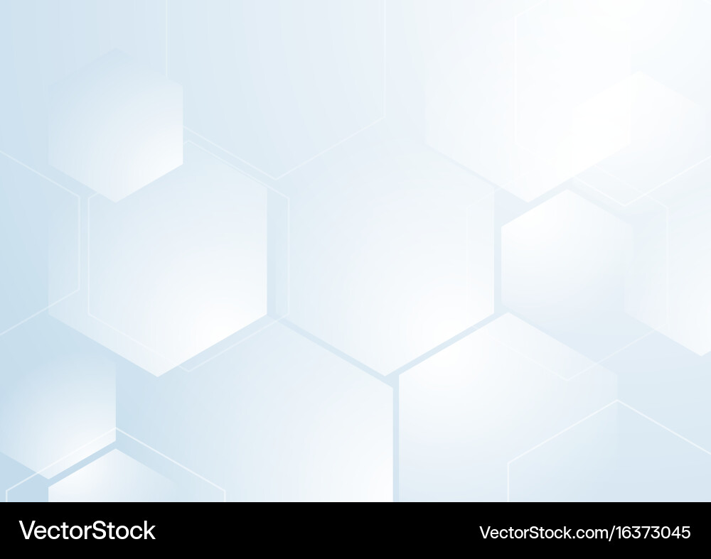 Geometric Hexagonal Pattern Vector Image