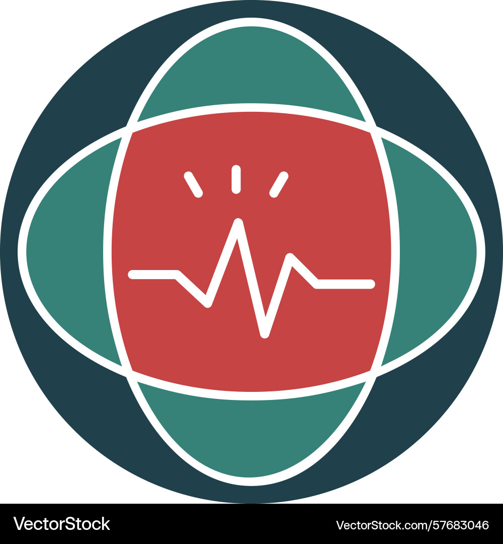 Swift spark glyph multi color icon Vector Image