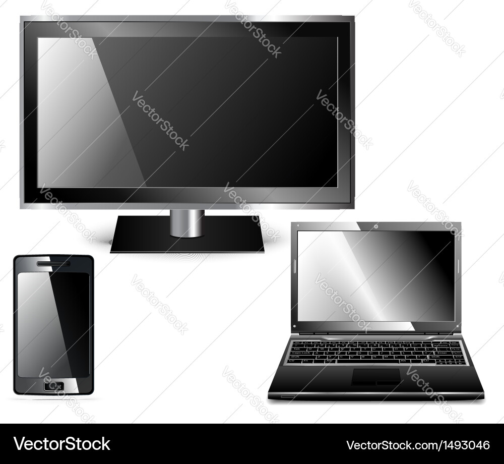 Technical devices Vector Image
