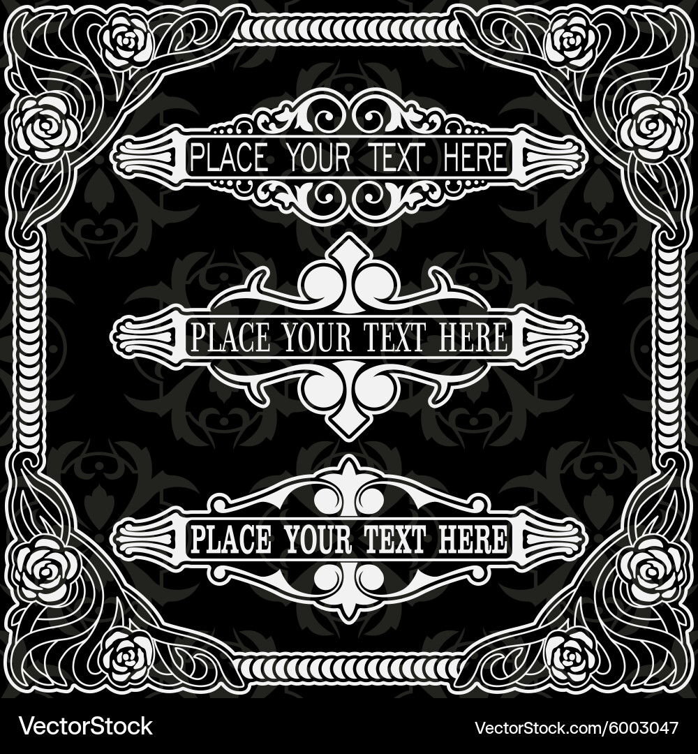 A set of elements for design Vector Image
