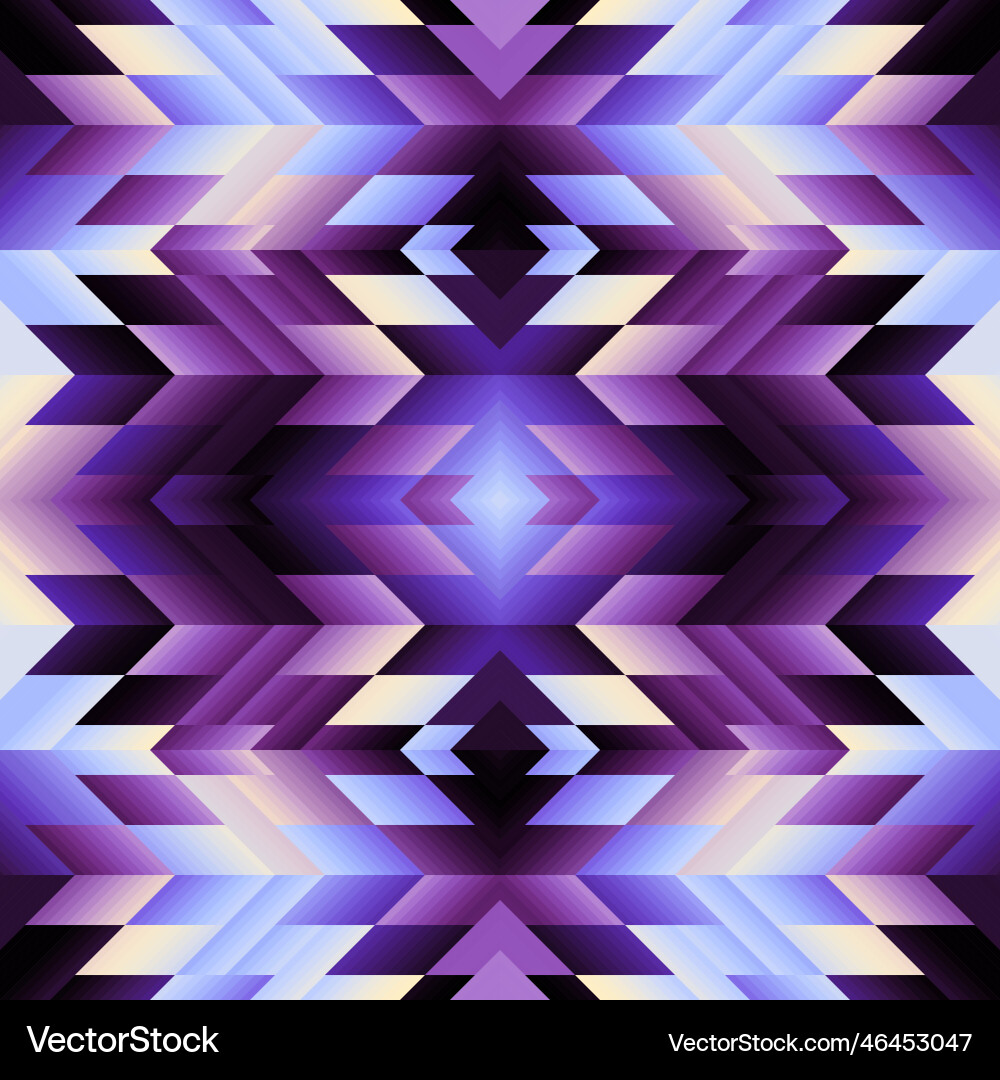 Geometric Triangles Abstract Pattern vector image