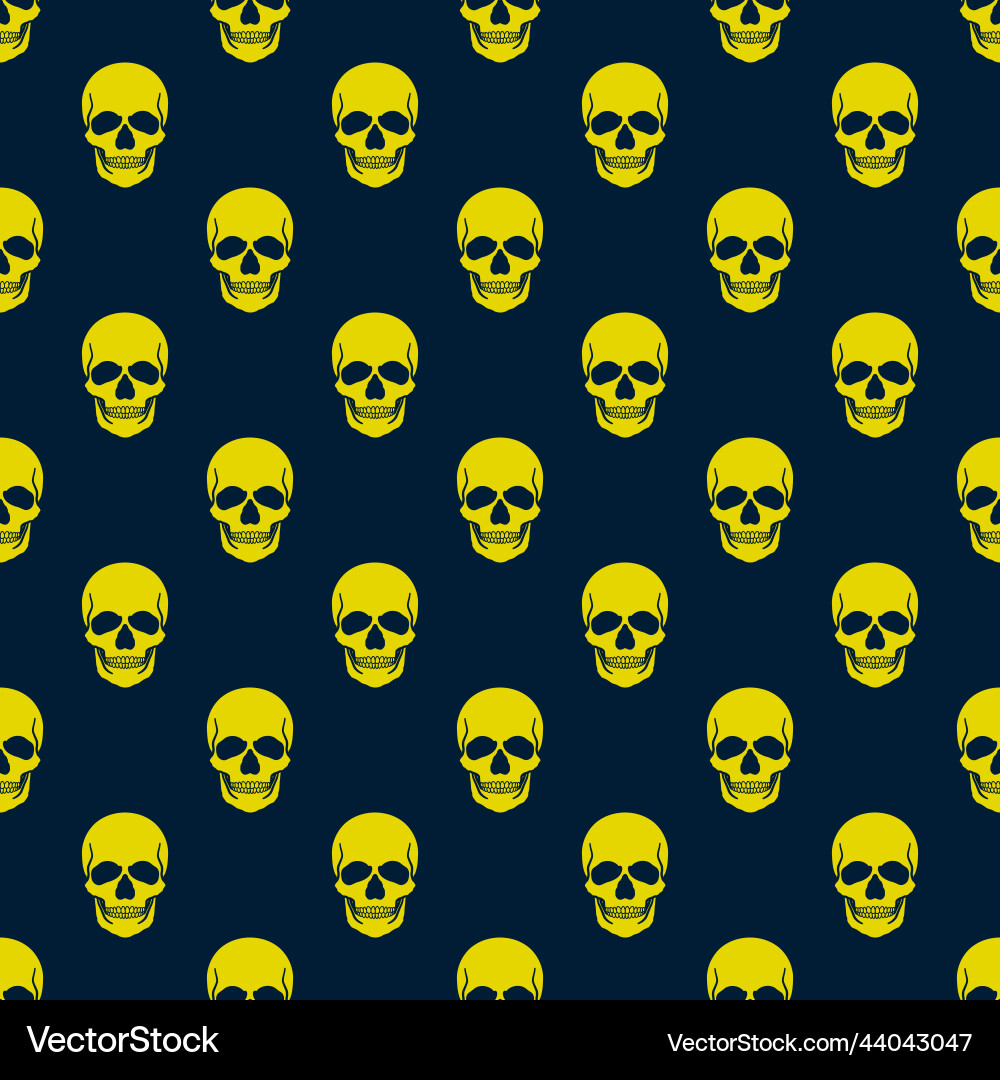 Halloween pattern seamless in simple style vector image