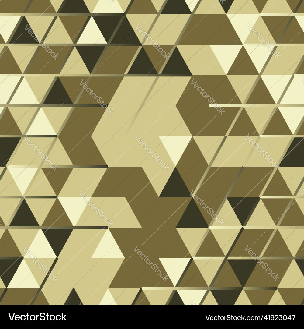 Khaki seamless pattern with triangular protection Khaki seamless pattern with triangular protection vector image