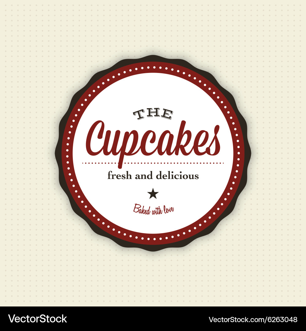 Bakery object Vector Image