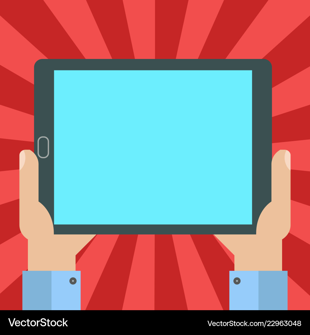 Business empty template for layout invitation Vector Image