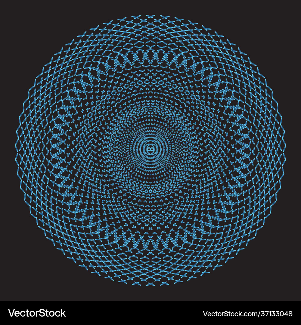 Dotted halftone spiral pattern or texture Dotted halftone spiral pattern or texture vector image