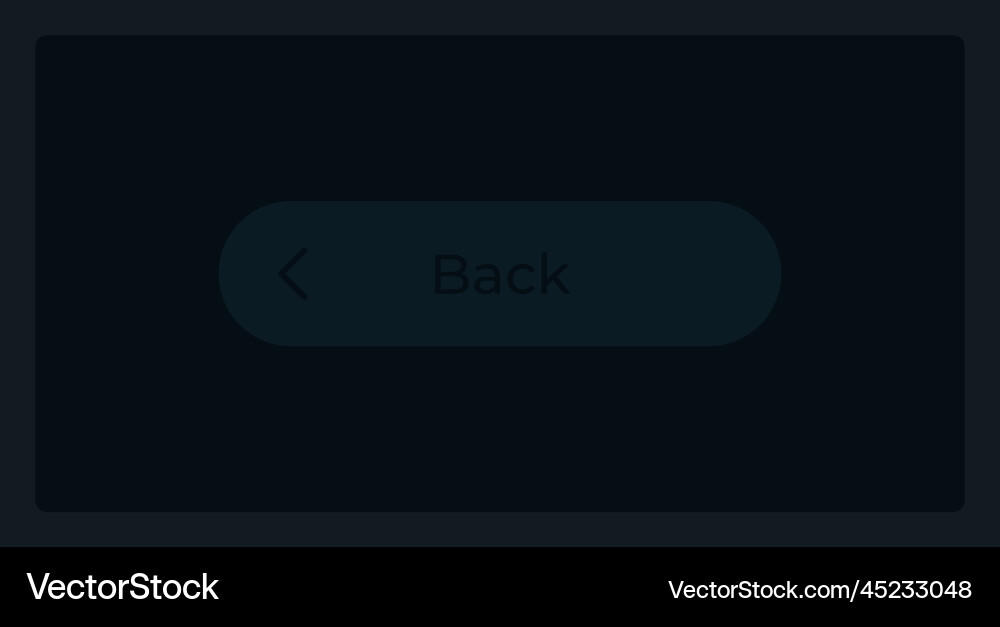Inaktive Rückgabetaste ui Element Vorlage Inaktive Rückgabetaste ui Element Vorlage vektorbild