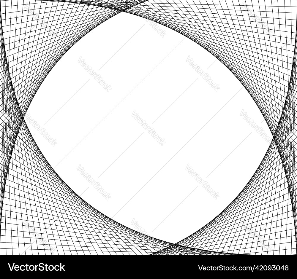 Netting intersecting lines grid mesh corners Netting intersecting lines grid mesh corners vector image