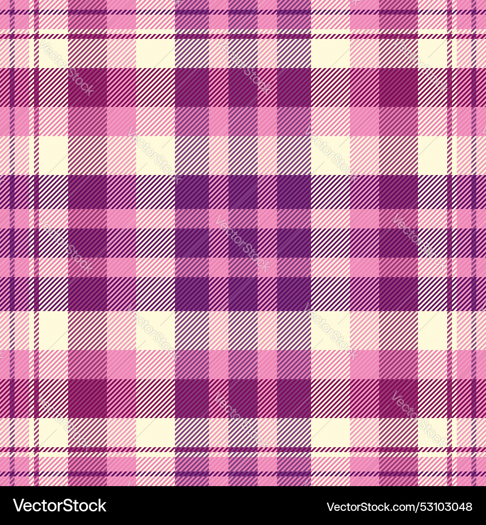 Plain pattern tartan iconic seamless texture Vector Image