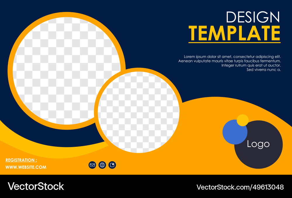 Presentation and slide layout background Presentation and slide layout background Vector Image