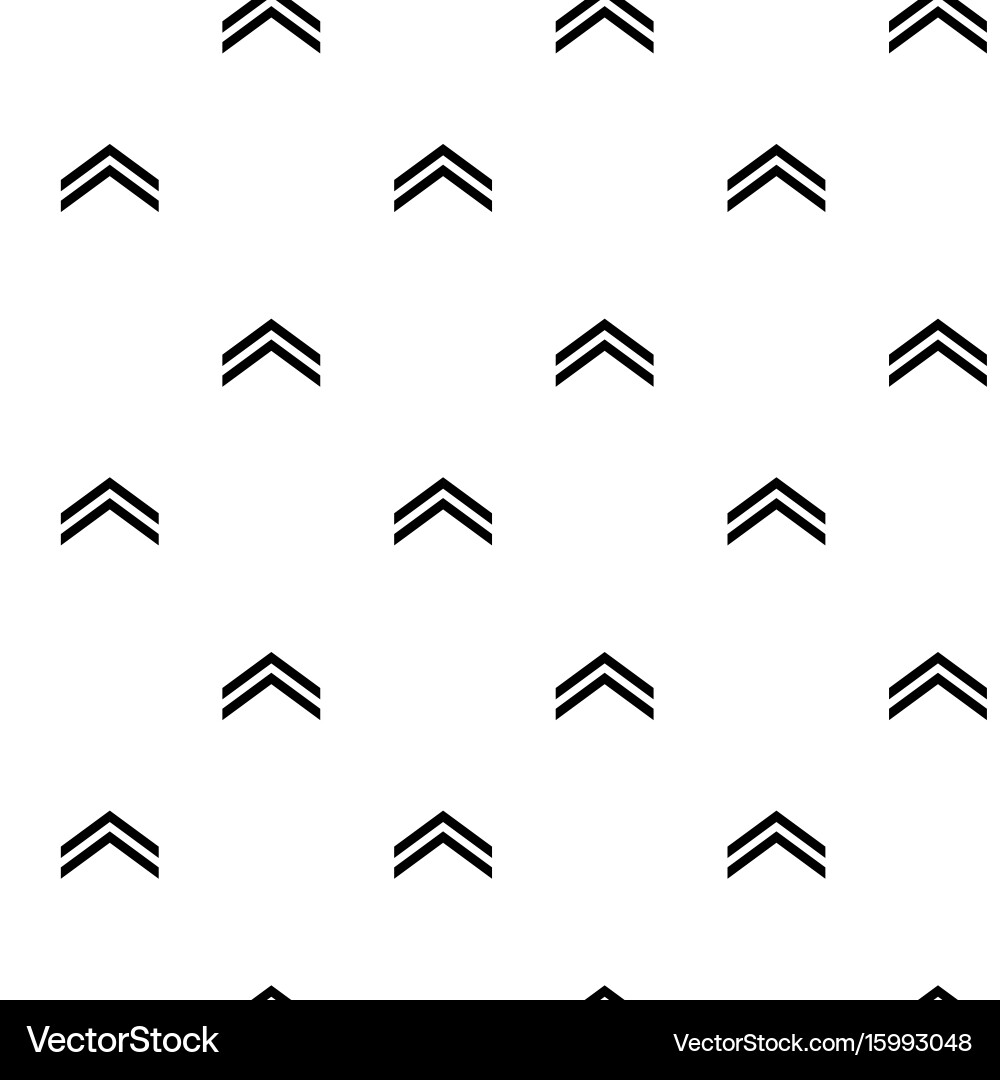 Seamless pattern with arrow up vector image