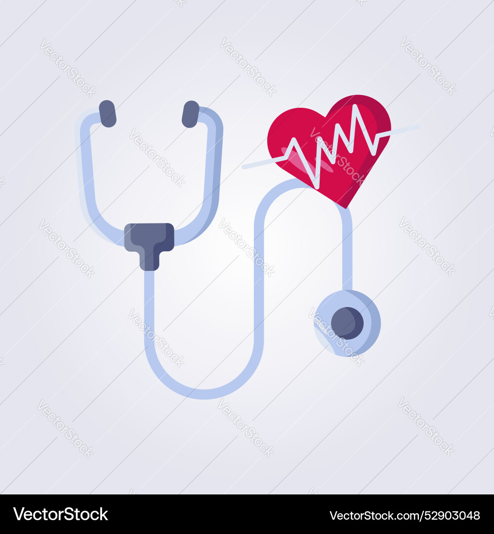 Stethoscope icon template element background Stethoscope icon template element background Vector Image