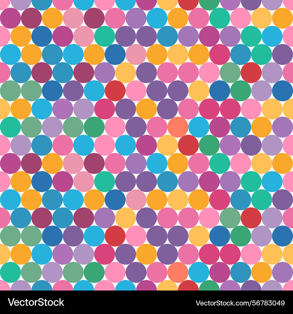 Abstract circles pattern background featuring vector image