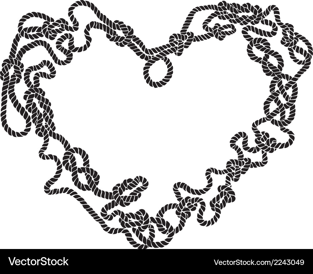 Detailed Ship Rope Knots Vector Image