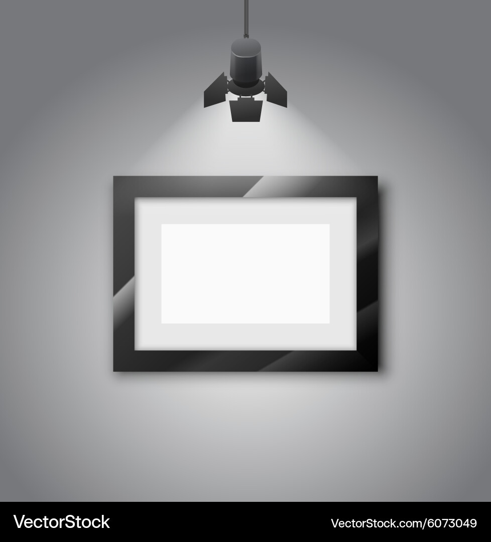 Empty frames Vector Image