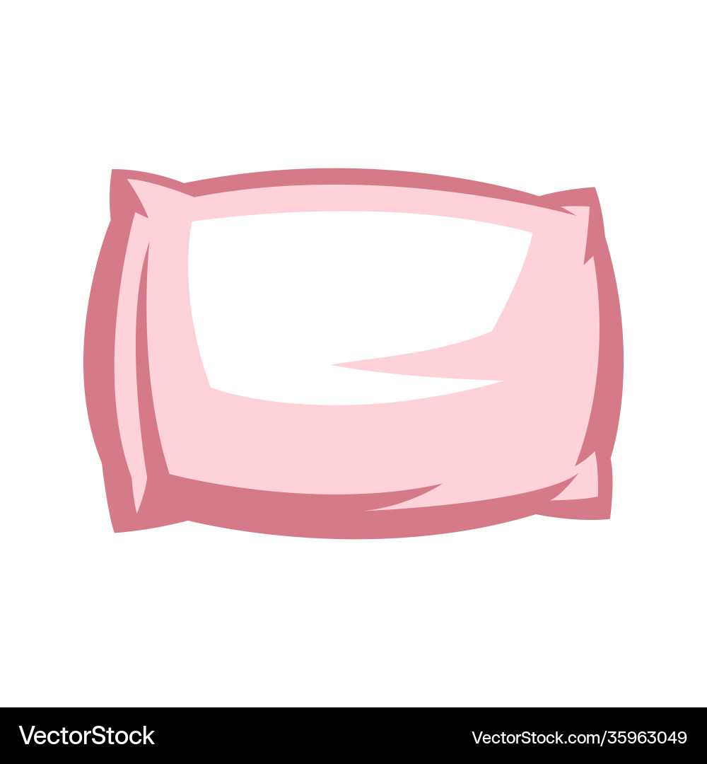 Soft pillow Soft pillow Vector Image