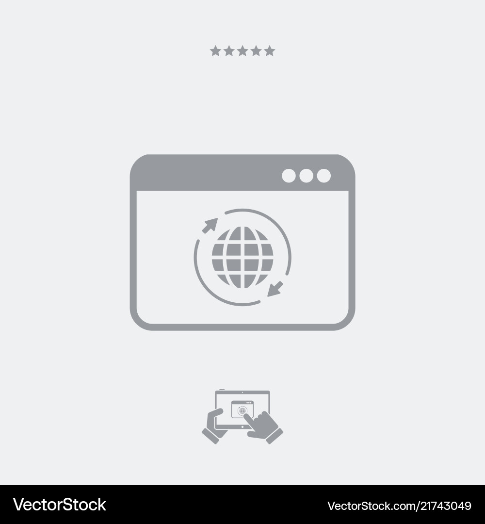 World web synchronization World web synchronization vector image