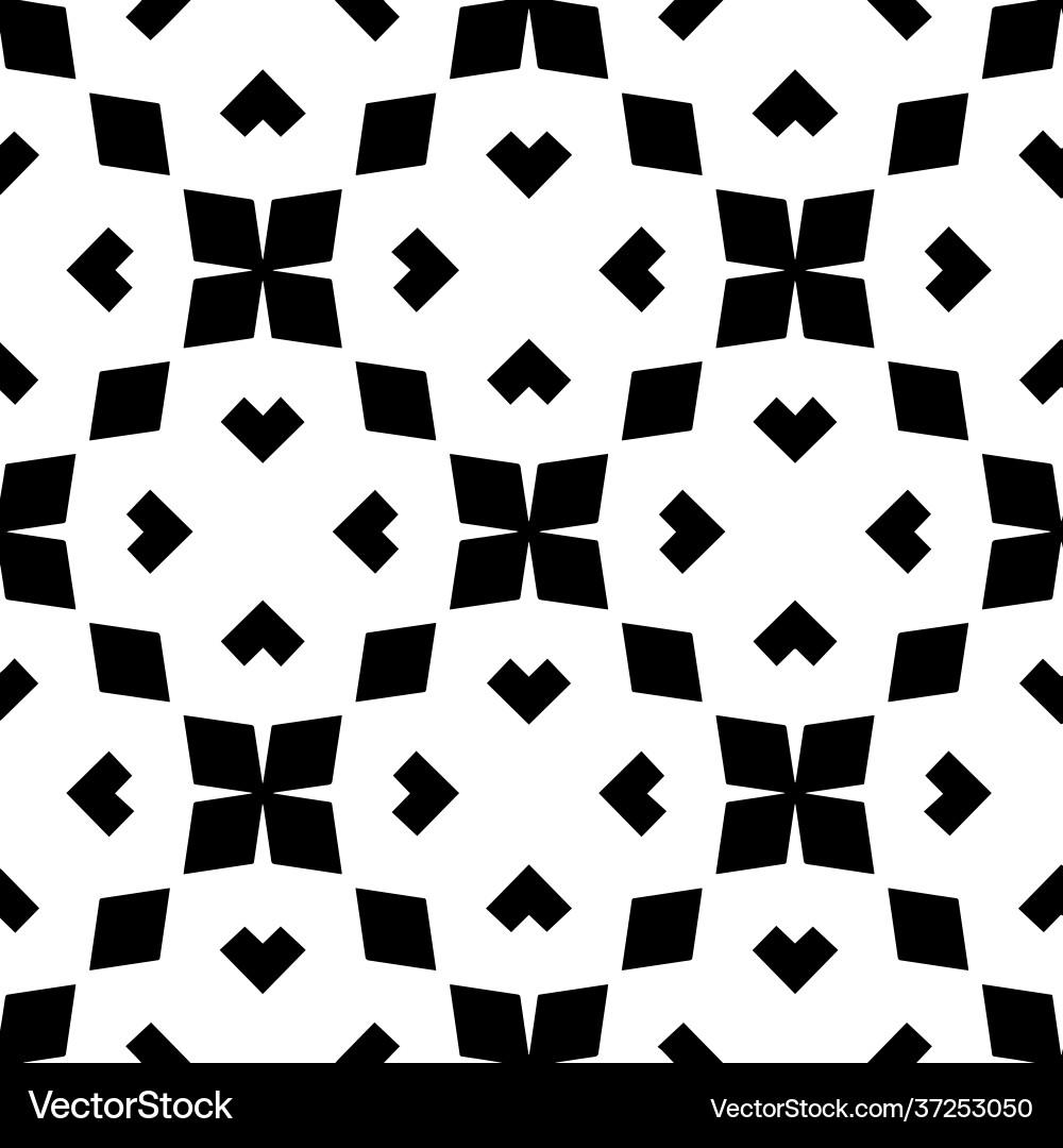 Geometric pattern with triangular elements vector image