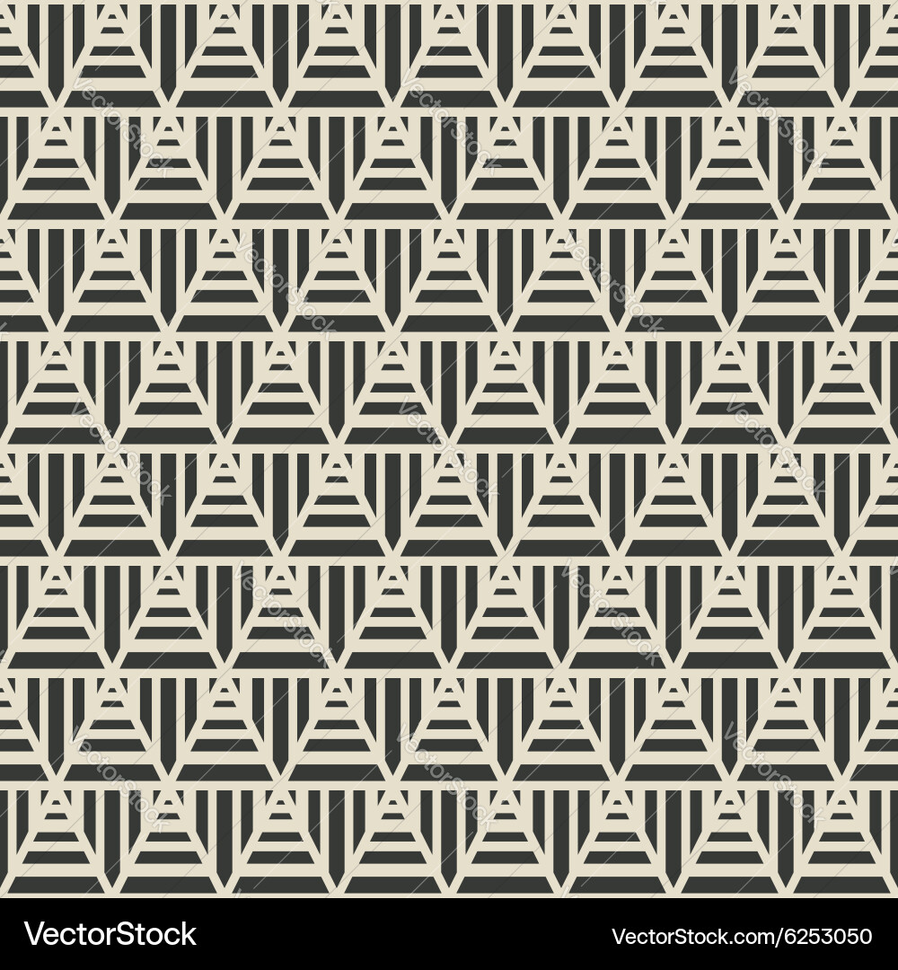Geometric Triangle Pattern vector image