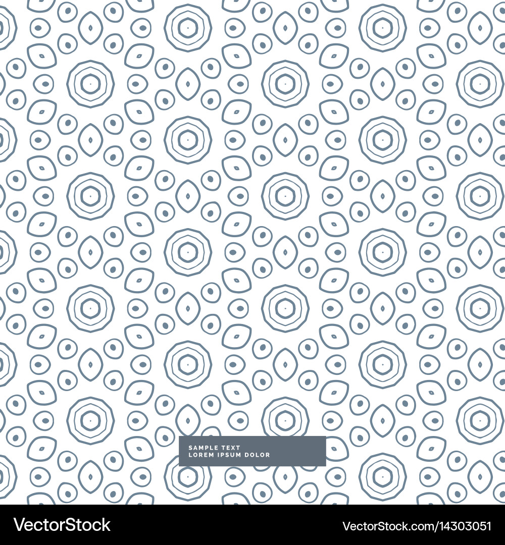 Circular Line Pattern vector image