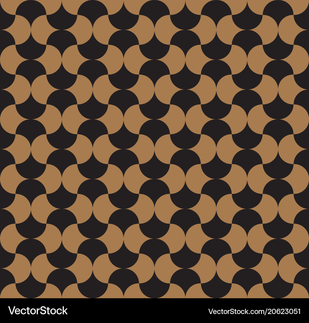 Modern repeating seamless pattern of repeat round Modern repeating seamless pattern of repeat round vector image