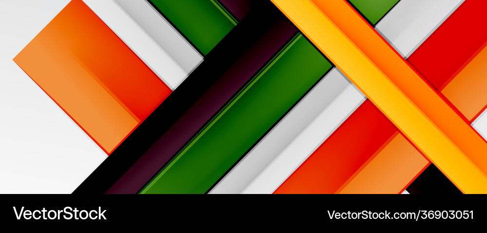Multicolored lines background design template Multicolored lines background design template Vector Image