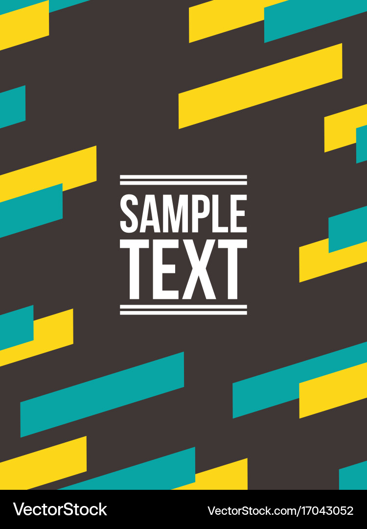Black background pattern style collection Vector Image