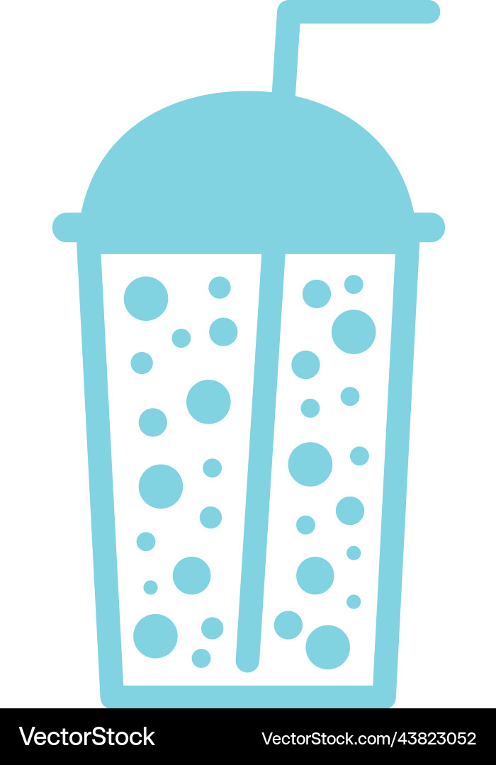 Bubble Tea Icon Royalty Free Vector Image Vectorstock