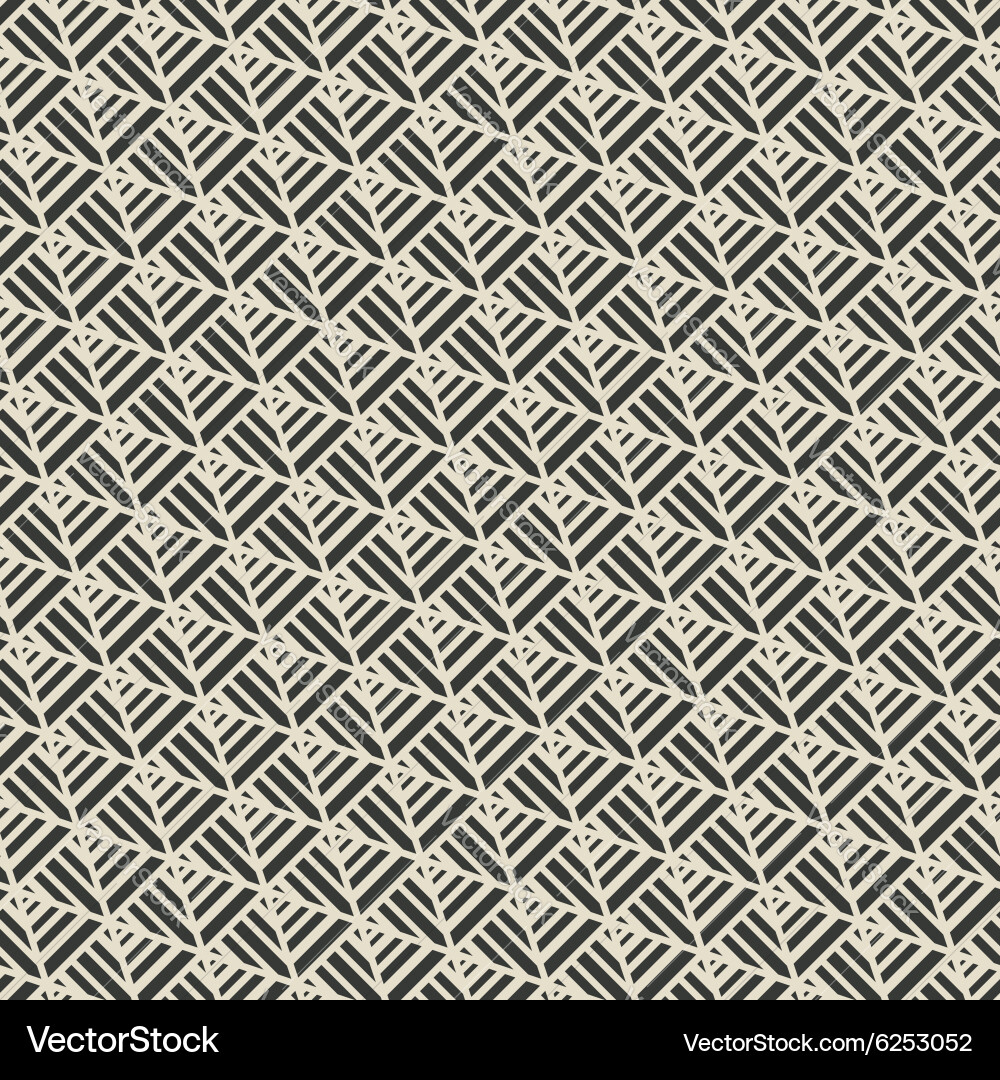 Triangle geometric diagonal seamless pattern Vector Image