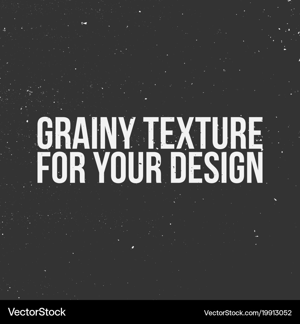 Vintage Grainy Texture Vector Image
