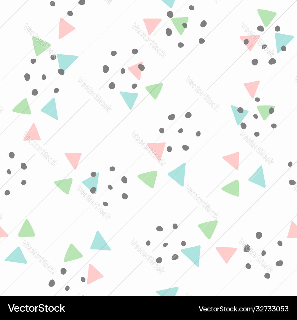 Seamless pattern with repeating triangles Seamless pattern with repeating triangles vector image