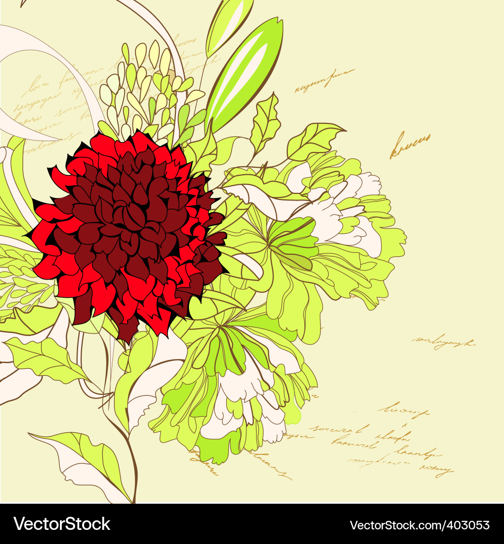 Spring background Vector Image