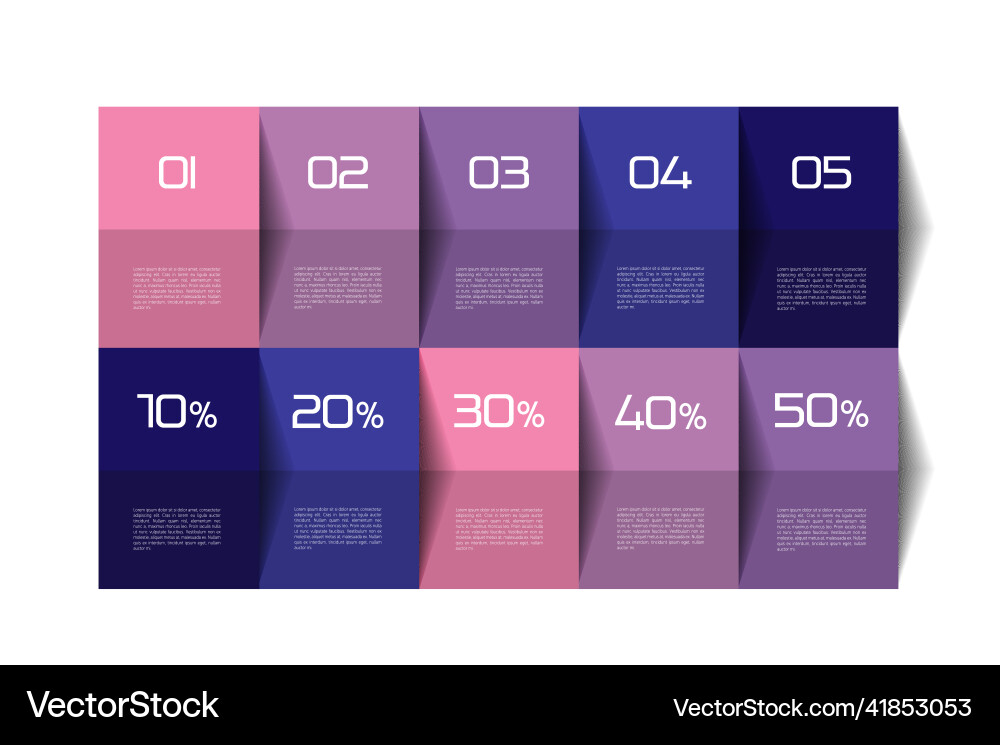 Tabletable schedule step by template Tabletable schedule step by template vector image