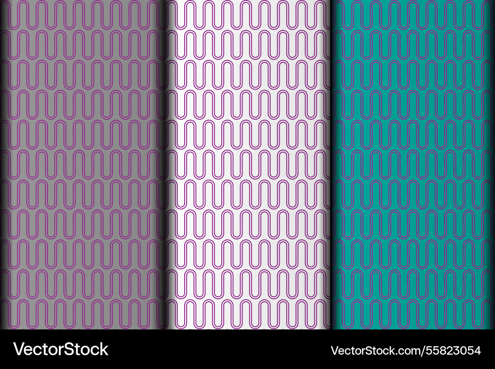Eps seamless pattern design vector image