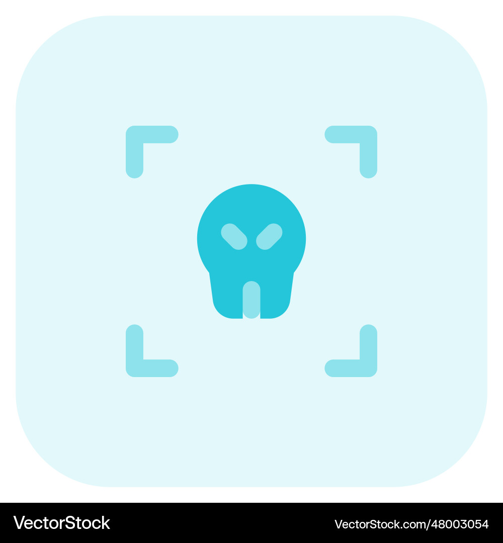 Malware identification through software scanning vector image