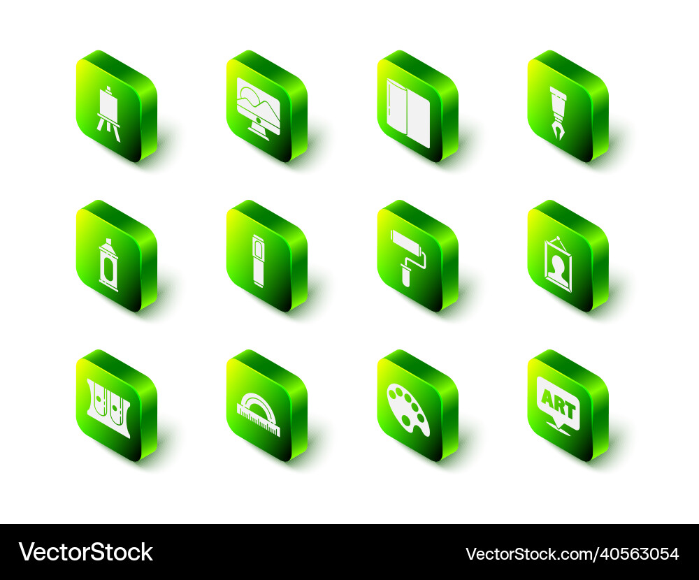 Set computer monitor screen paper towel roll Set computer monitor screen paper towel roll Vector Image