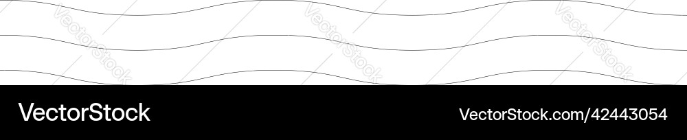 Wavy zig-zag lines stripes element Wavy zig-zag lines stripes element vector image