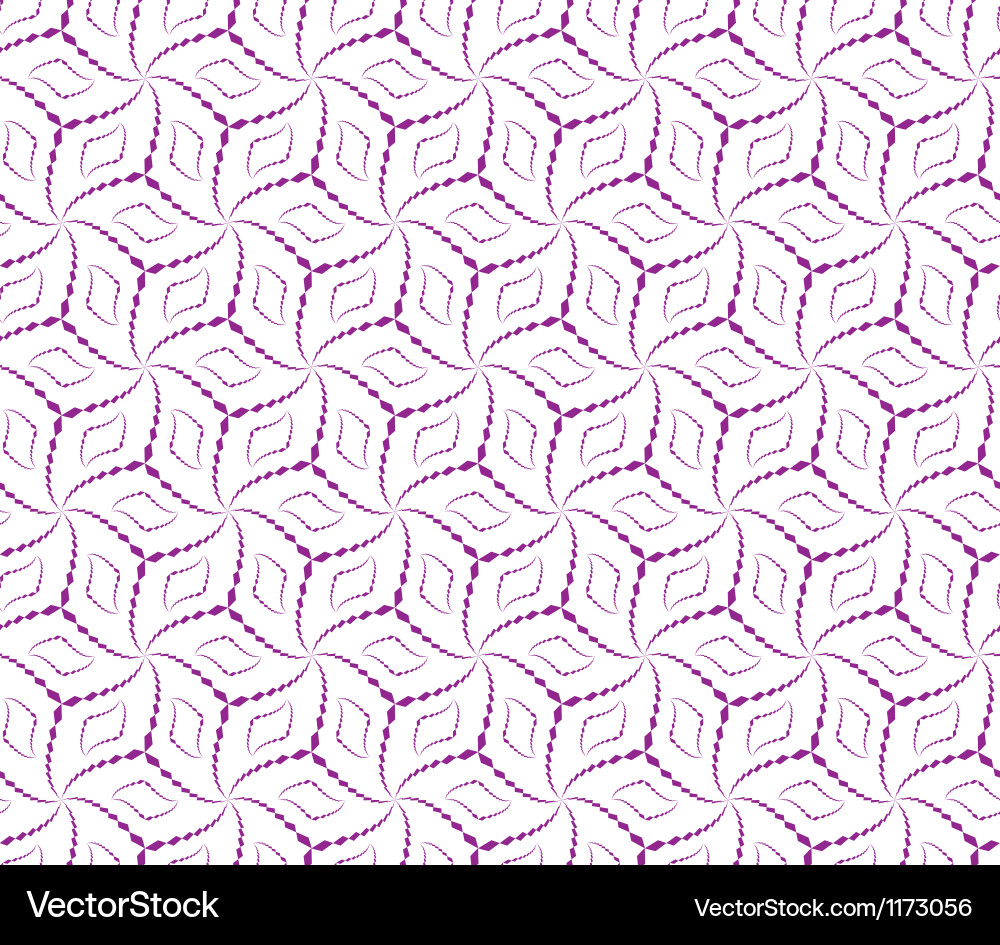 Abstract seamless pattern with cube-shape figures vector image
