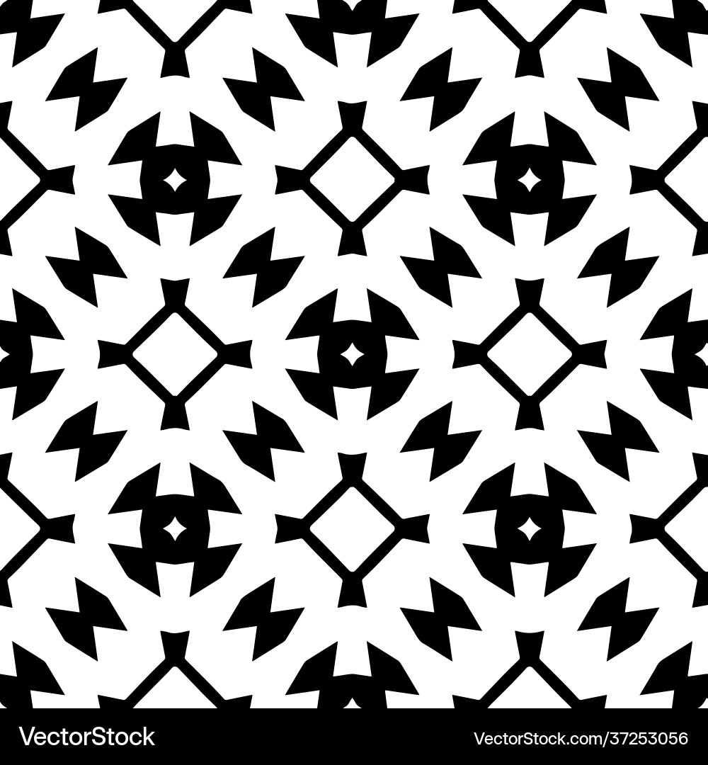 Geometric pattern with triangular elements Vector Image