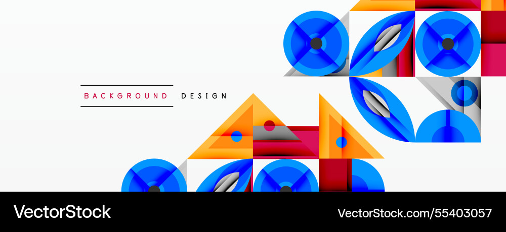 Dynamic geometric composition with sharp angles Dynamic geometric composition with sharp angles Vector Image