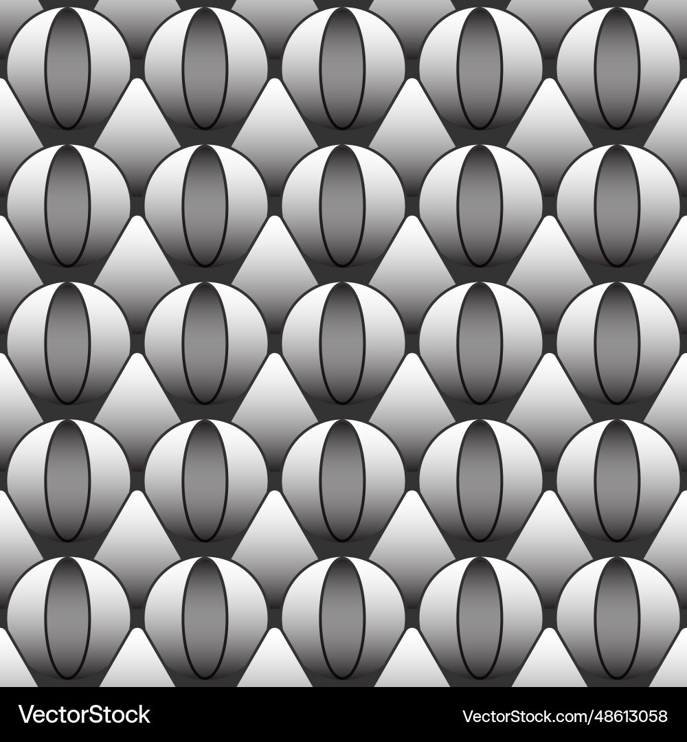 3d seamless pattern three-dimensional composition 3d seamless pattern three-dimensional composition vector image