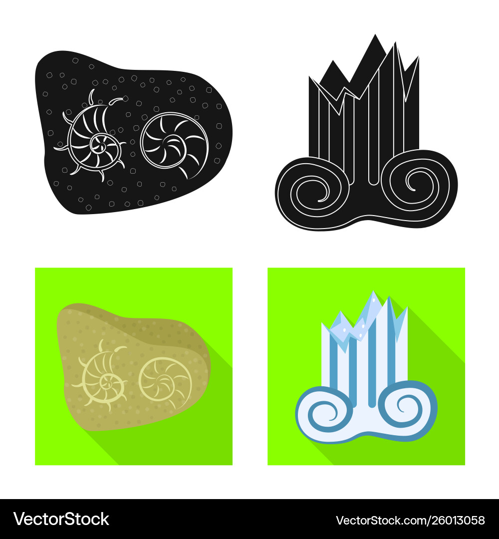 Isolated object story and items symbol Vector Image