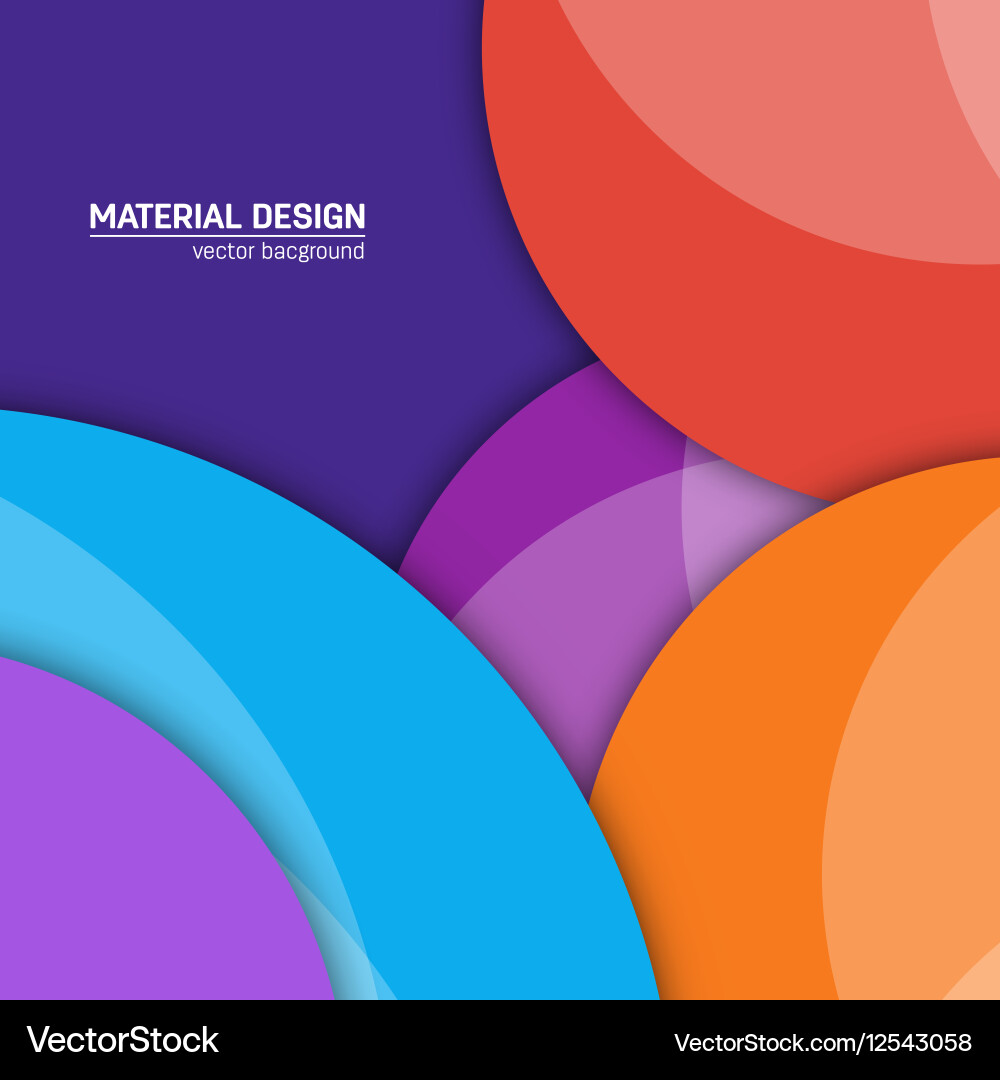 Material design background abstract vector image