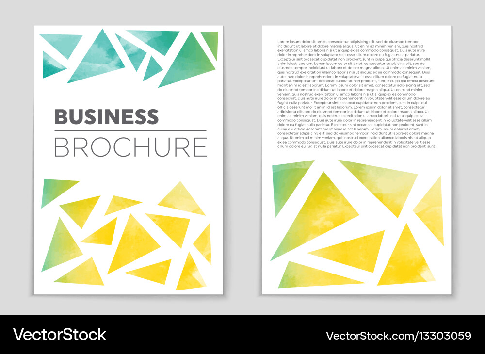 Abstract layout background set for art vector image