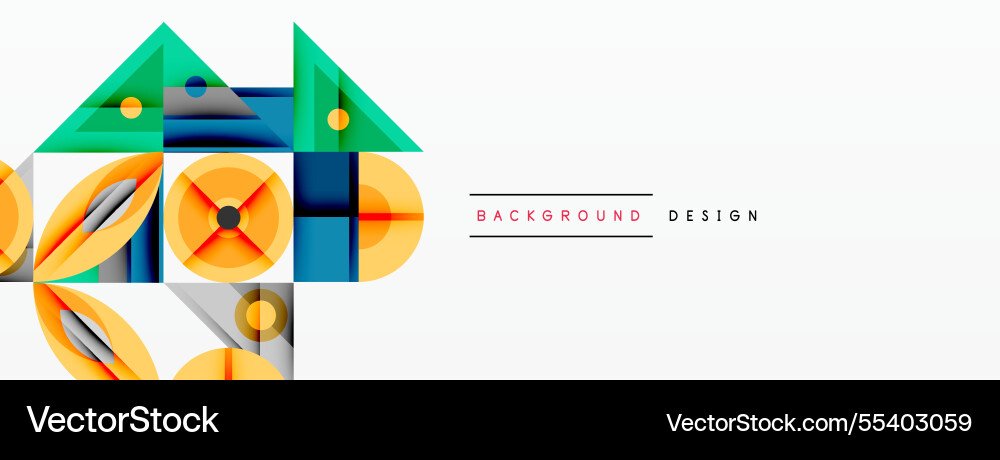 Dynamic geometric composition with sharp angles Dynamic geometric composition with sharp angles vector image